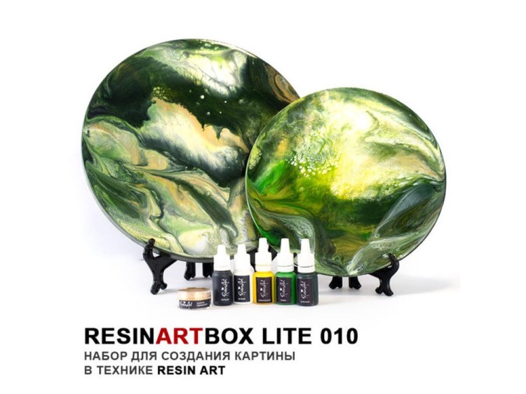 Набор для создания картины эпоксидной смолой ResinArtBox 010 — картинка 3