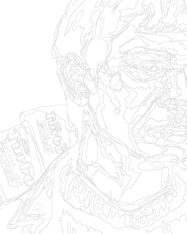 Картина по номерам «Слово пацана Кровь на асфальте: Турбо» — картинка 3