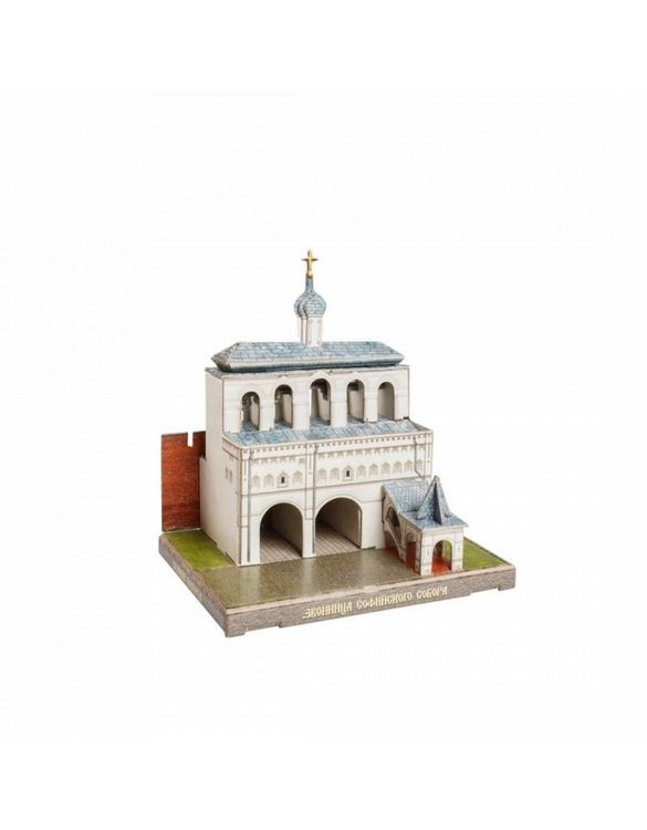 Сборная модель из картона «Звонница Софийского собора в Новгородском детинце»