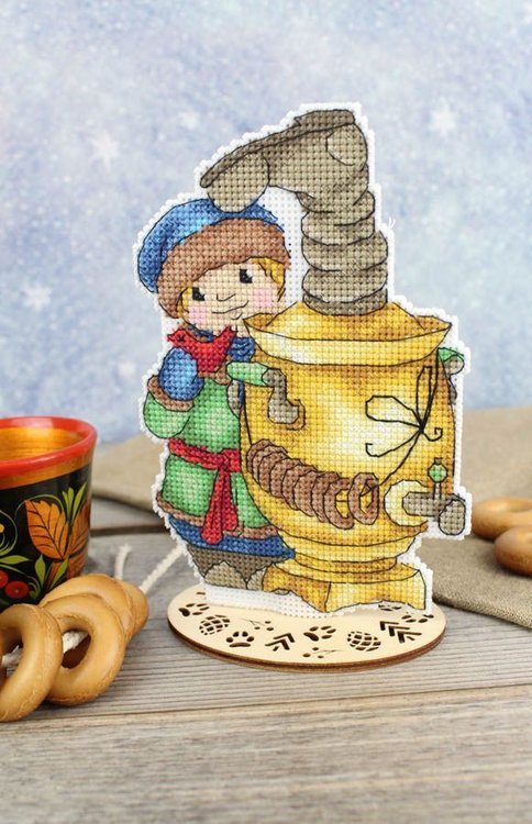 Набор для вышивания «Растопили самовар» — картинка 3