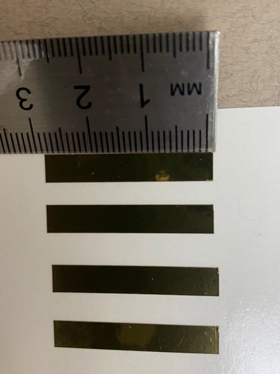 №18 Наклейка Деления для часов (золото) Sticker, Art Blong — картинка 4