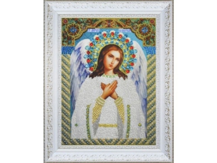 Набор для вышивания бисером «Икона Ангела Хранителя» нов.