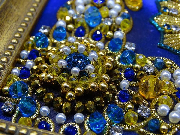 Набор вышивки хрустальными камнями «Святая Ксения» — картинка 6