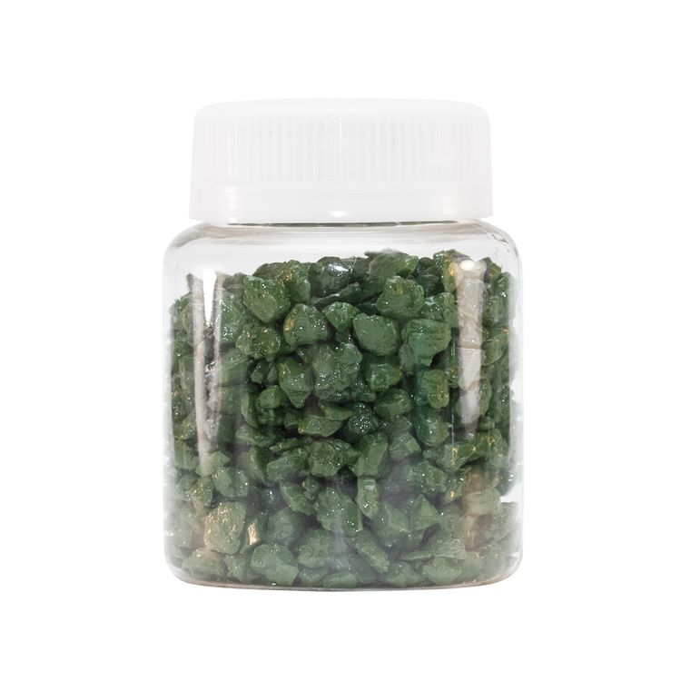 Грунт зеленый 3-5 мм 100 г — картинка 2