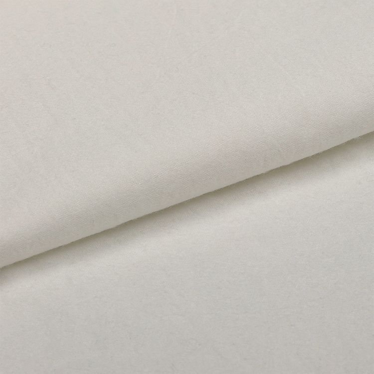 Ткань Хлопок крэш, 5 м х 150 см, 90 г/м², цвет: теплый белый, TBY — картинка 3