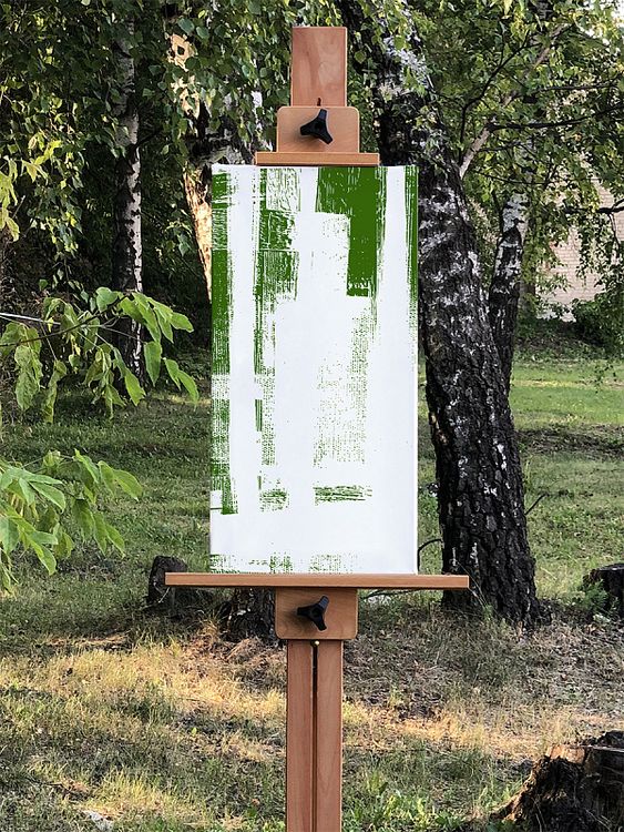 Холст на подрамнике Magic4Hobby 30х60 см, хлопок 100%, мелкое зерно — картинка 2