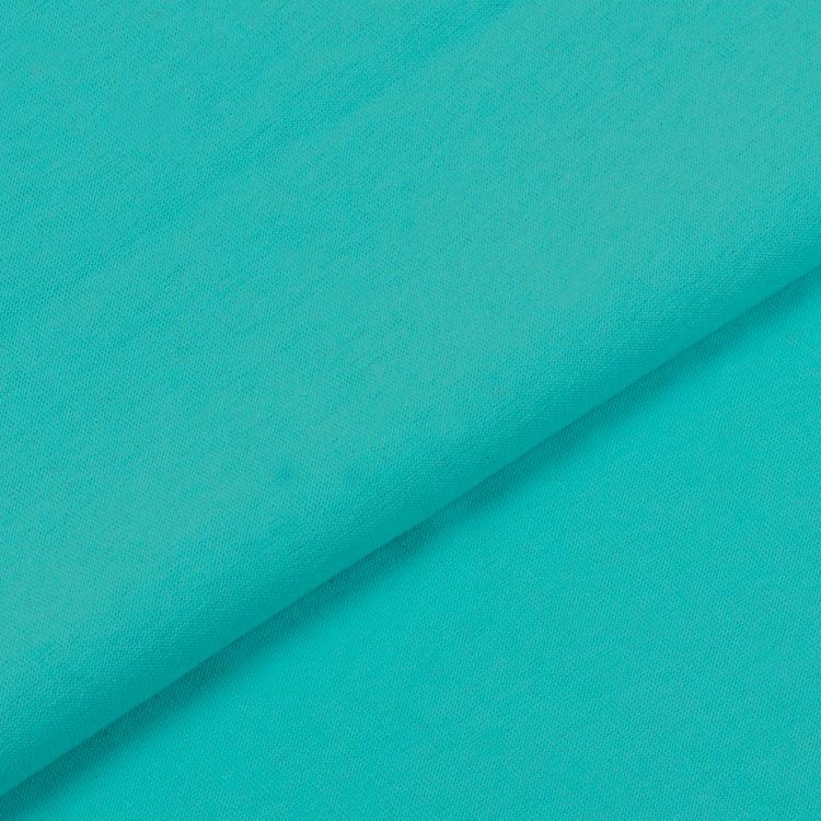 Ткань трикотаж Кулирка, опененд, 10 м x 200 см, 145 г/м², цвет: светло-бирюзовый, TBY — картинка 4