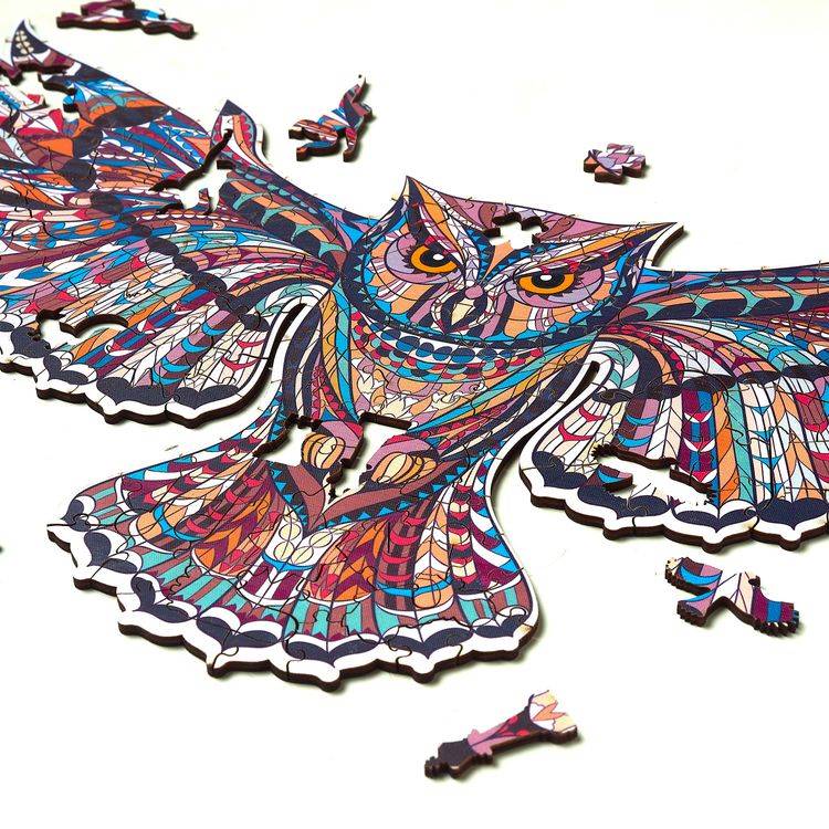 Деревянные пазлы Артвентура «Сова тотем» — картинка 3