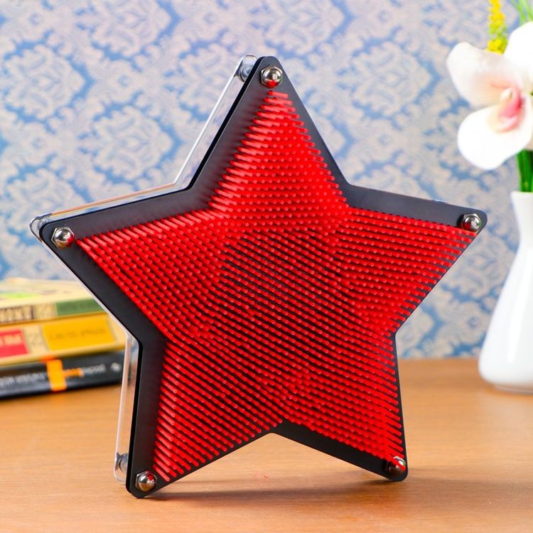 Экспресс-скульптор «Pinart» Звезда Макси (21 см), красный — картинка 2