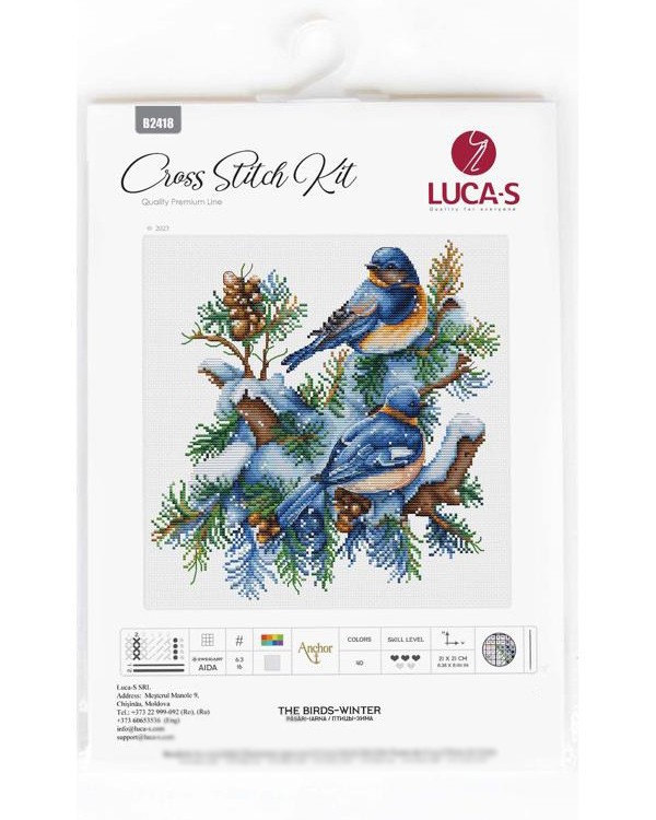 Набор для вышивания «Птицы-Зима» — картинка 6