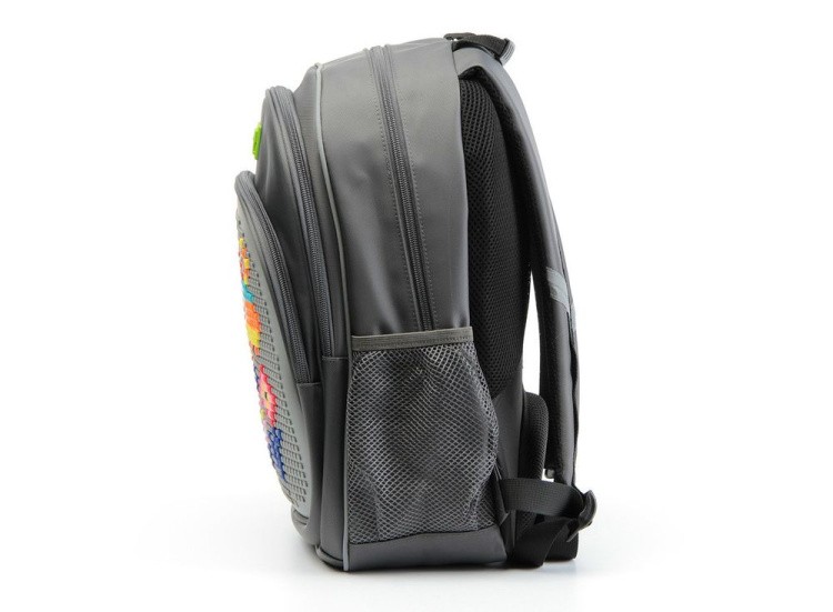 Рюкзак 4ALL Kids с битами, серый — картинка 3