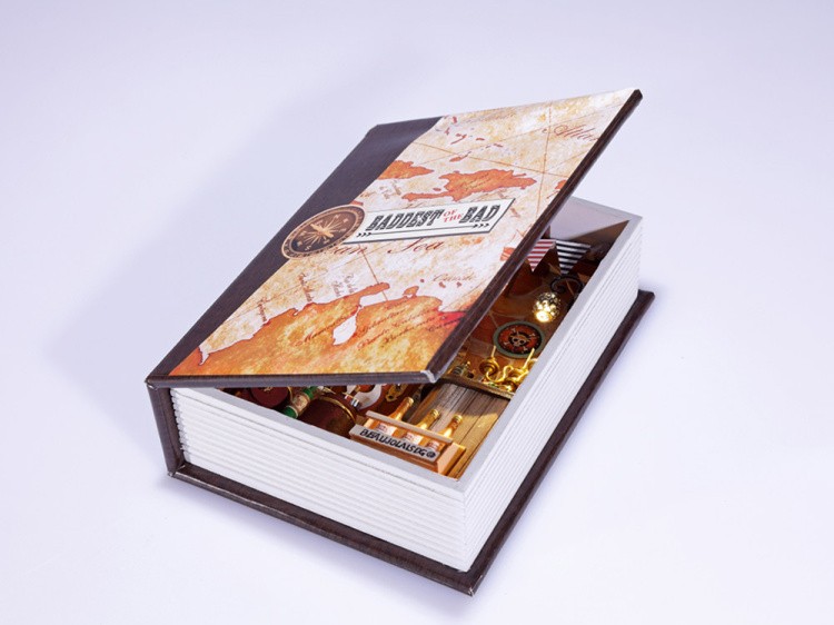 Набор для создания миниатюры (румбокс) «Дневник пирата» — картинка 3