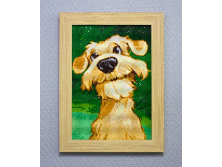 Алмазная вышивка «Деревенский пес» — картинка 4