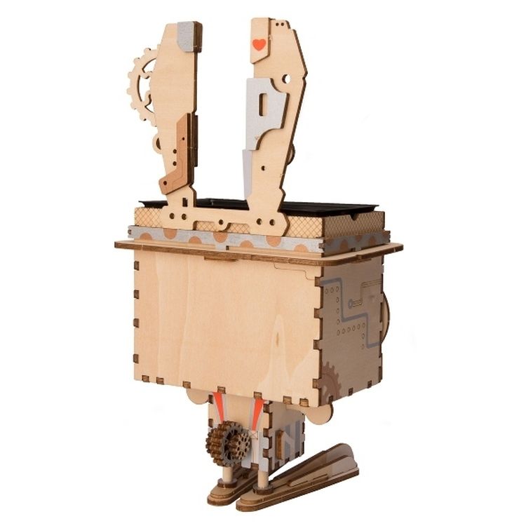 3D-пазл Цветочный горшок «Кролик», 66 элементов — картинка 4