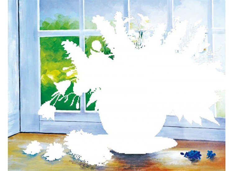 Алмазная вышивка «Дельфиниум и колокольчики» — картинка 2