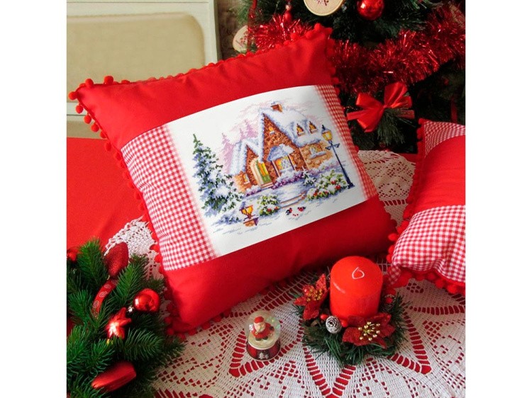 Набор для вышивания «Зимний домик» — картинка 4