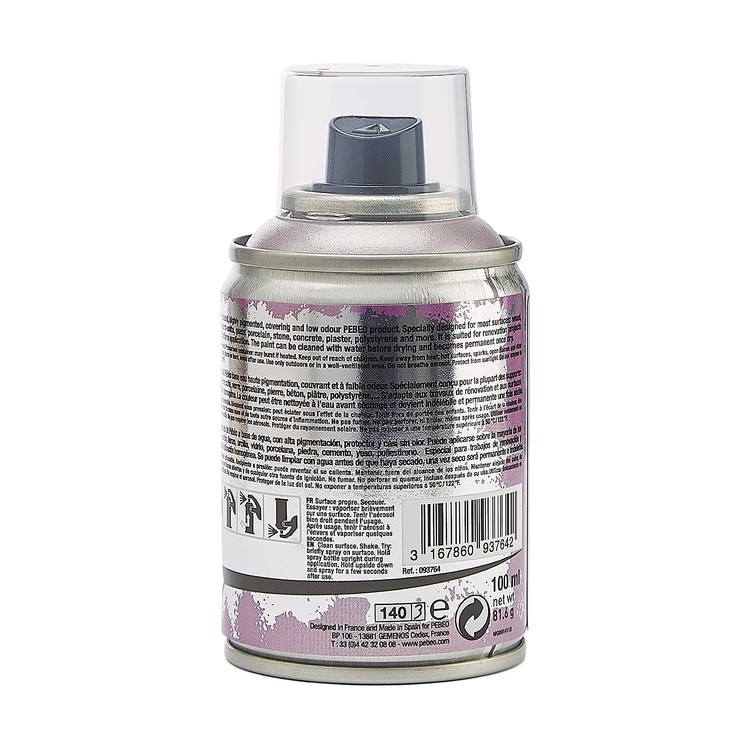 Краска на водной основе decoSpray, 093764 Лиловый перламутровый — картинка 5