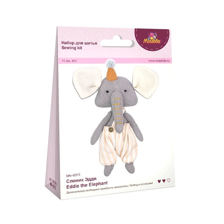 Набор для изготовления игрушки «Слоник Эдди» — картинка 3