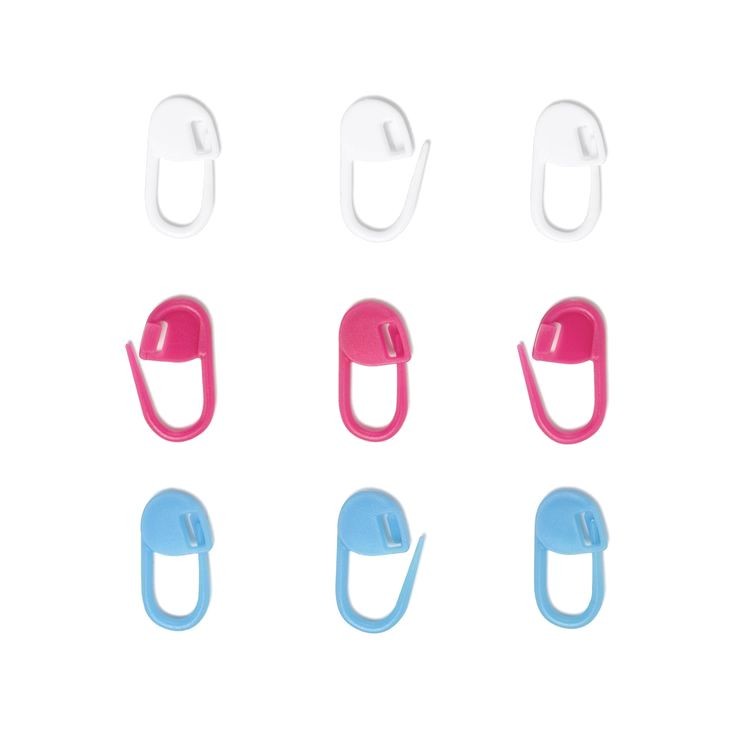 Маркировщик петель с замком, пластик, 30 шт., 3 цв., PRYM — картинка 2