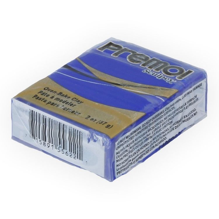 Полимерная глина Sculpey Premo, 5562 ультрамарин, 57 г — картинка 2