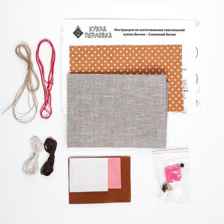Набор для шитья «Бычок смоляной бочок» — картинка 3