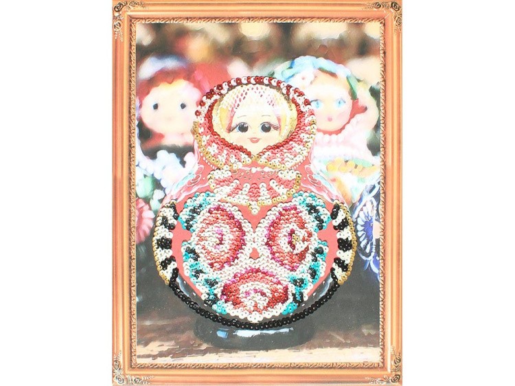 Мозаика из пайеток «Матрешка» — картинка 2