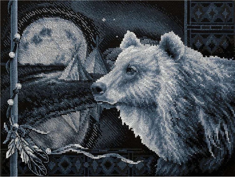 Набор для вышивания «Предание о медведе»