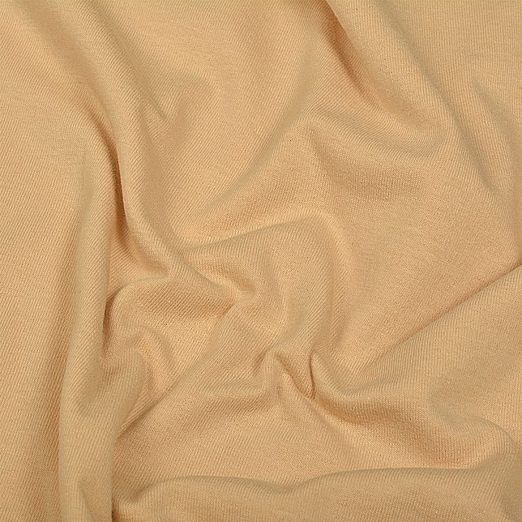Ткань трикотаж Кулирка хлопок, 6 м, ширина 100+100 см, 145 г/м2, цвет: лесной орех, TBY — картинка 3