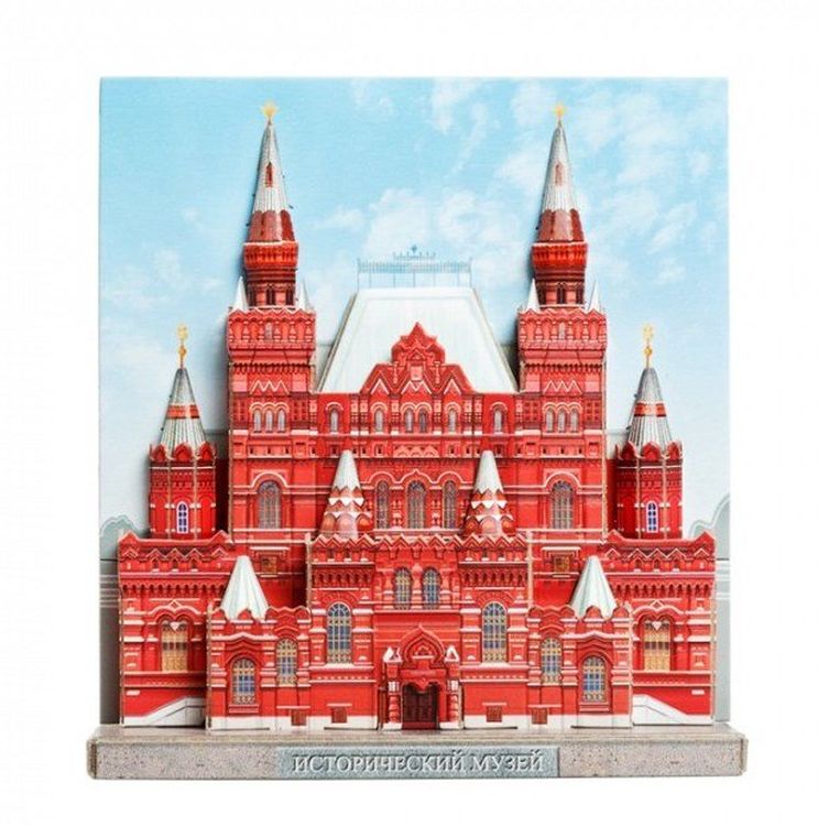 Сборная модель из картона «Исторический музей. Москва в миниатюре»