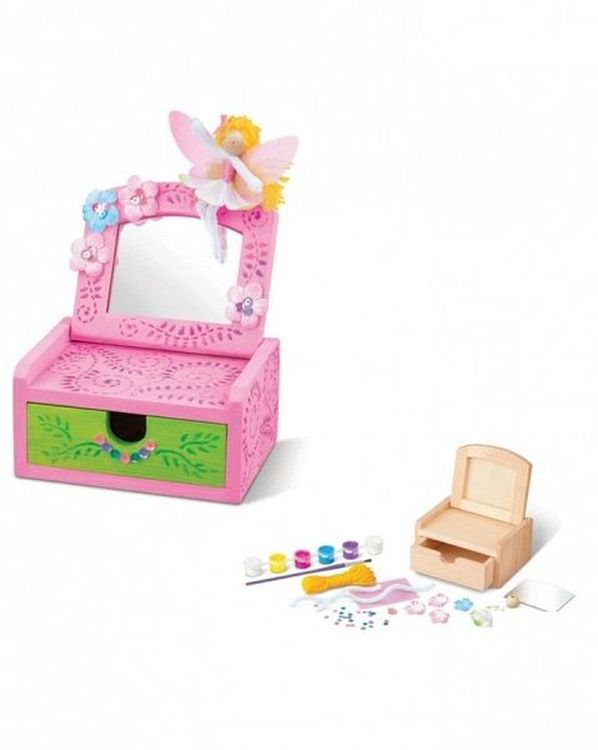 Раскрась и смастери «Шкатулка с зеркальцем» — картинка 7