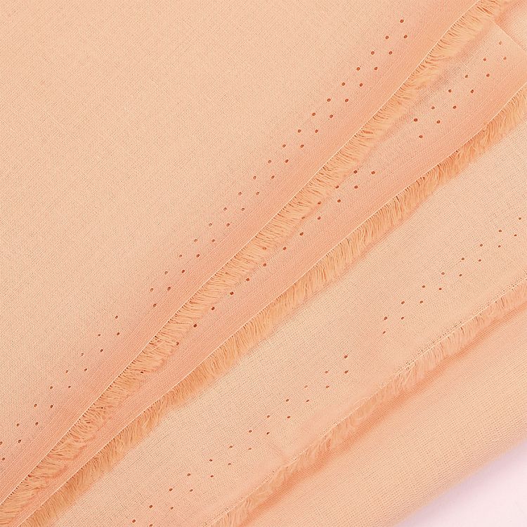 Ткань Батист, 1 м х 150 см, 72 г/м², цвет: бежевый, TBY — картинка 3