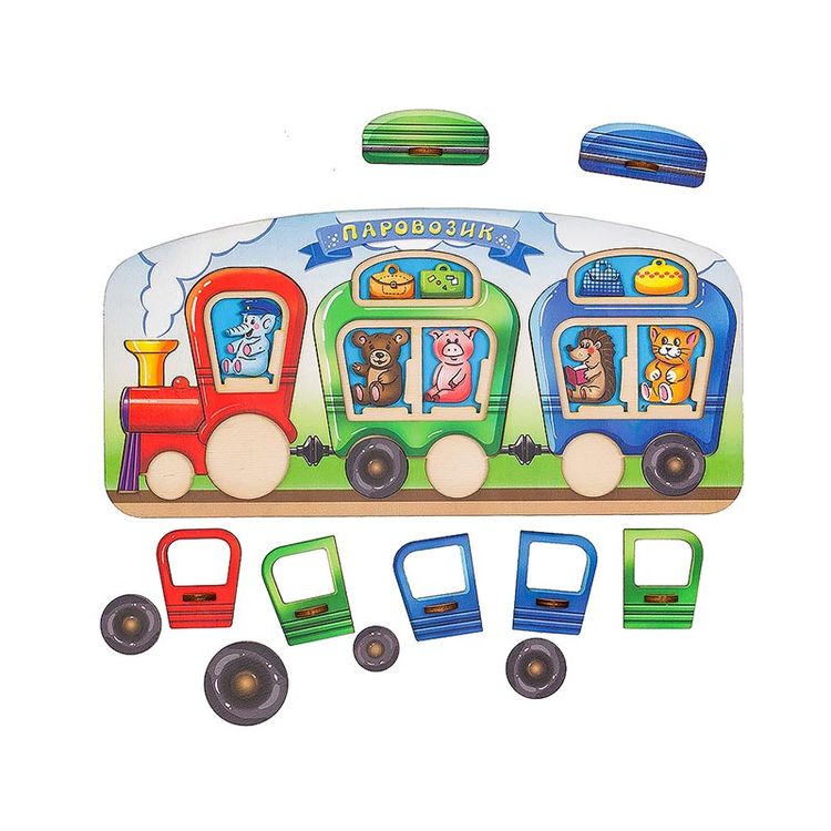 Пазл «Паровоз» — картинка 4