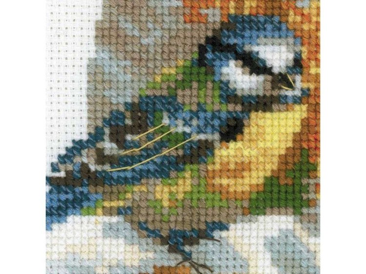 Набор для вышивания «Тарелка с синицей» — картинка 3