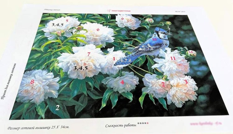 Набор для вышивания «Птичка певчая» — картинка 6