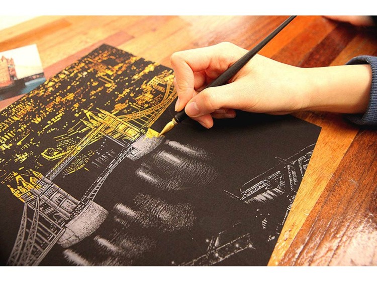 Скретч-набор «Лондон» — картинка 8