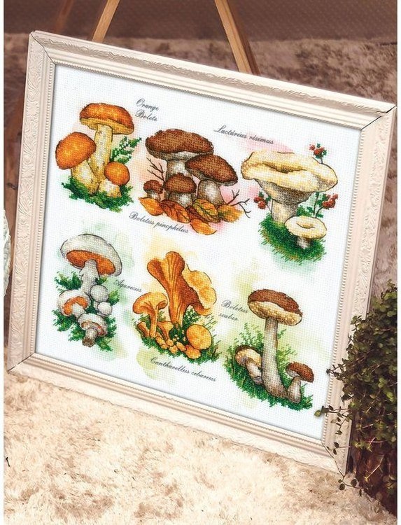 Набор для вышивания «По грибы» — картинка 7