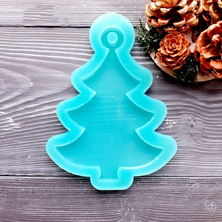 Ёлочка, модель №2 - Силиконовый молд MyMold — картинка 2