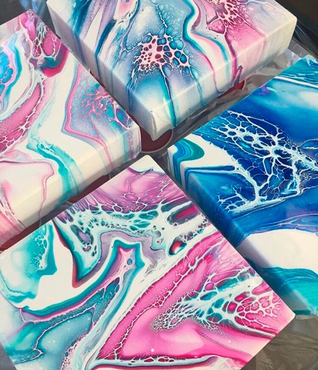 Flotrol (флотрол) аналог для рисования в стиле Fluid Art, Art Blong — картинка 4