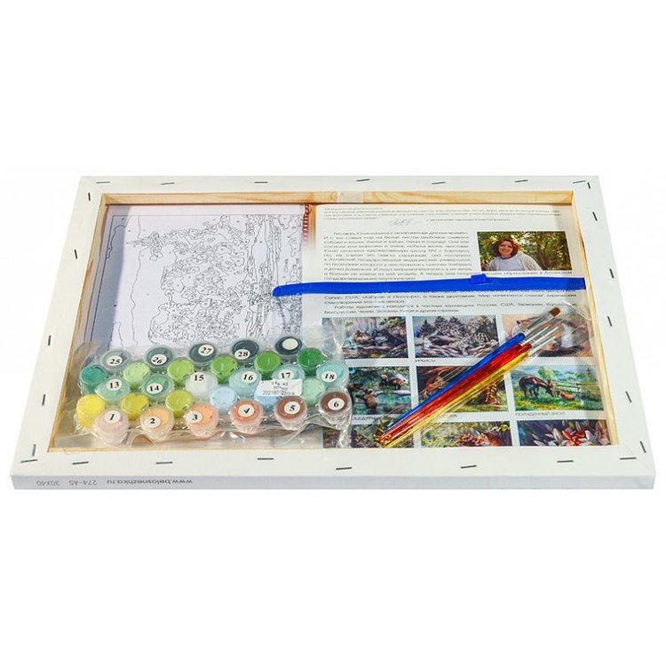 Картина по номерам «Полуденный зной» — картинка 3