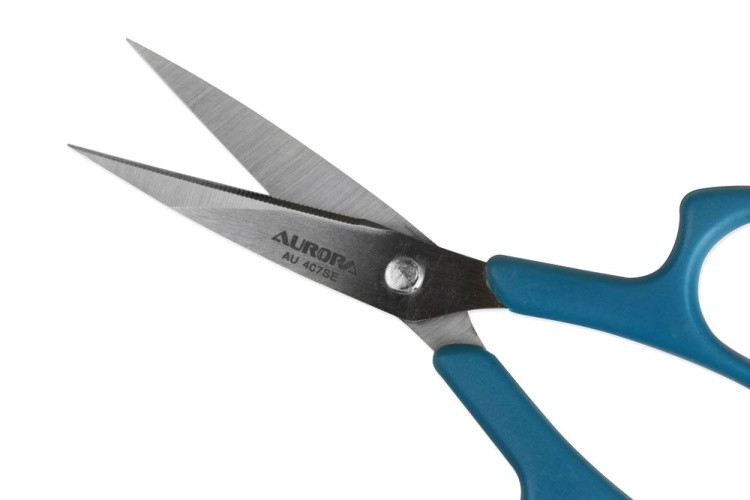 Ножницы вышивальные с насечками на лезвиях, 11 см, Aurora — картинка 2