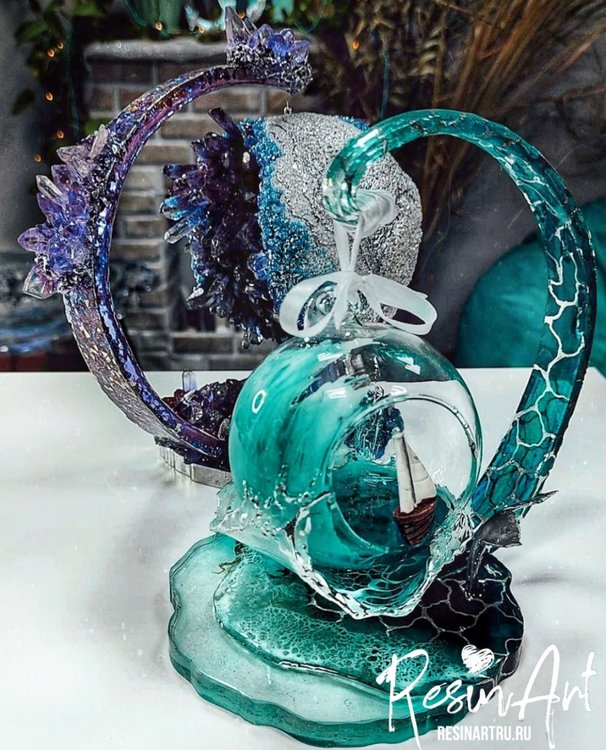 Декоративный подвес (40 см) - Силиконовый молд — картинка 3