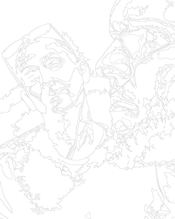 Картина по номерам «Рэп-группа Каспийский груз: Брутто и ВесЪ 3» — картинка 3