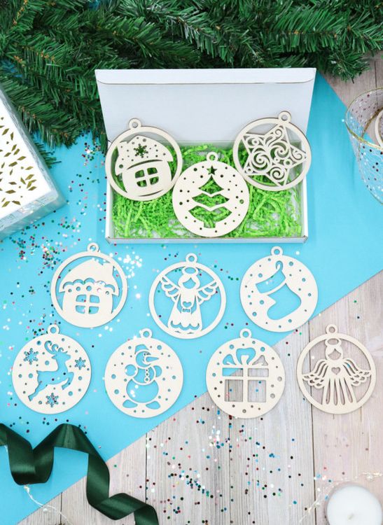 Набор новогодних украшений «Фигурки 2» — картинка 2