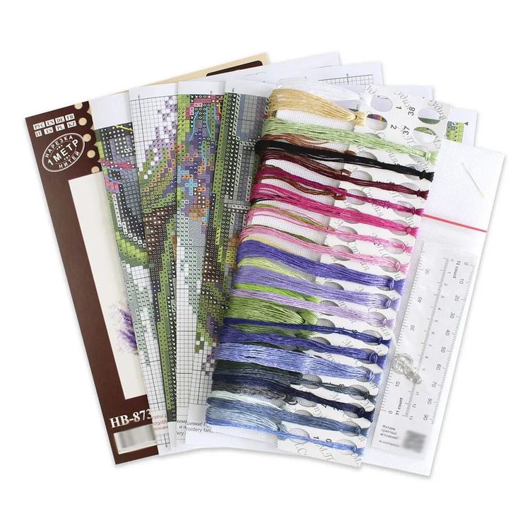 Набор для вышивания «По цветущим полям» — картинка 2