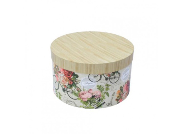 Набор круглых коробок «Винтаж» (5 шт.) — картинка 2