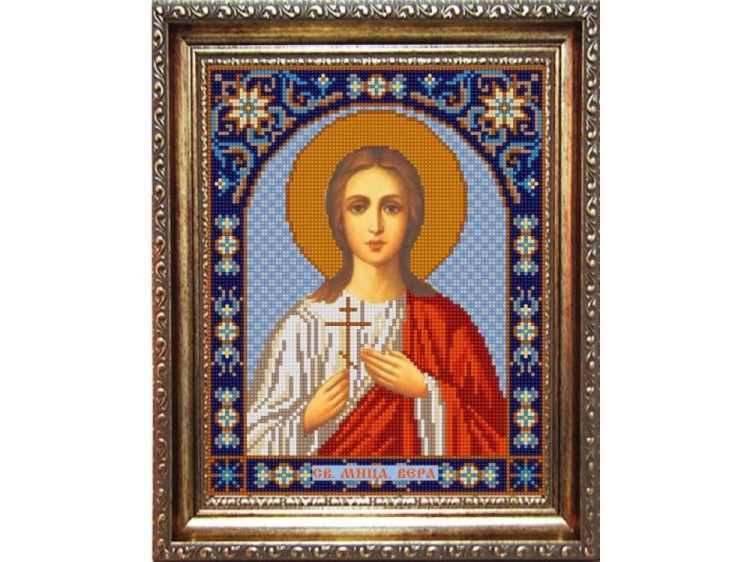 Рисунок на ткани «Св.Вера»