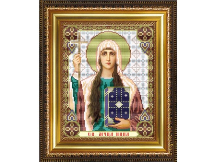 Рисунок на ткани «Св.Мученица Нина»