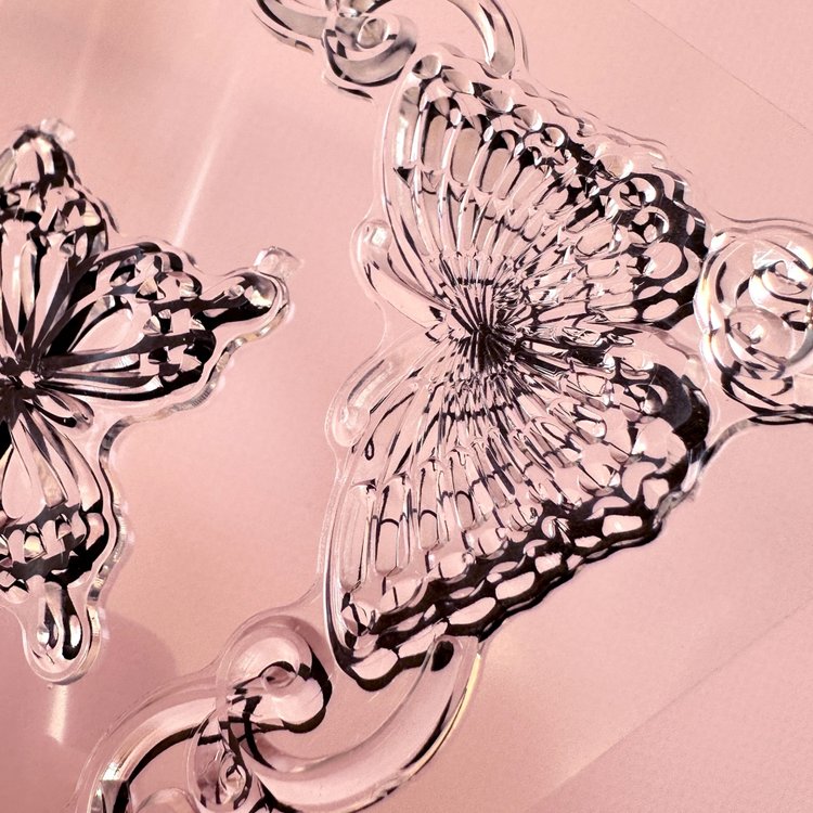 Силиконовые вкладыши с бабочками №10 — картинка 4