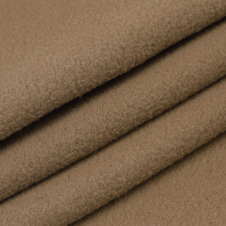 Ткань флис 2-х ст., 10 м x 150 см, 190 г/м², цвет: темно-бежевый, TBY — картинка 3