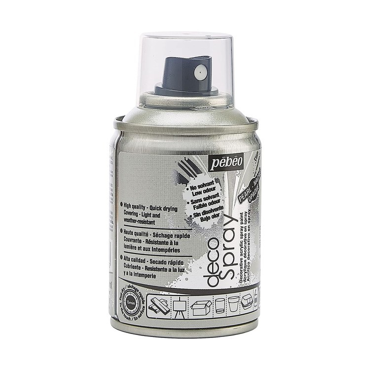 Краска на водной основе decoSpray, 093767 Под серебро — картинка 4